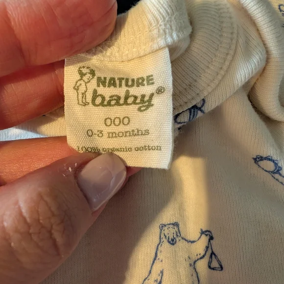 NWOT Nature Baby 0-3 Mo Onesie - Picture 4 of 6